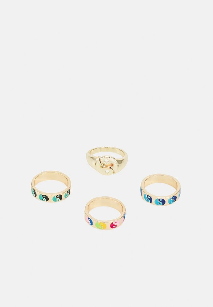 Fire & Glory SAKKA 4 PACK - Ring - Gold-coloured/multi 3 Fire & Glory SAKKA 4 PACK - Ring - Gold-coloured/multi