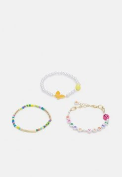 Fire & Glory VIBES BRACELET 3 PACK - Bracelet - Gold-coloured/multi -Fire&Glory shop d9a06d0b0a88479e89d348e5e04f0d0a