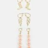 Fire & Glory FGRUNIA EARRINGS 3 PACK - Earrings - Gold-coloured -Fire&Glory shop de89f2481980478b9ec359bf83df4ef7